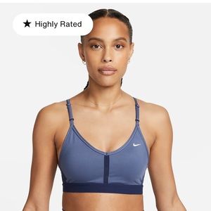 COPY - Nike Indy light support removable sport bra- size M